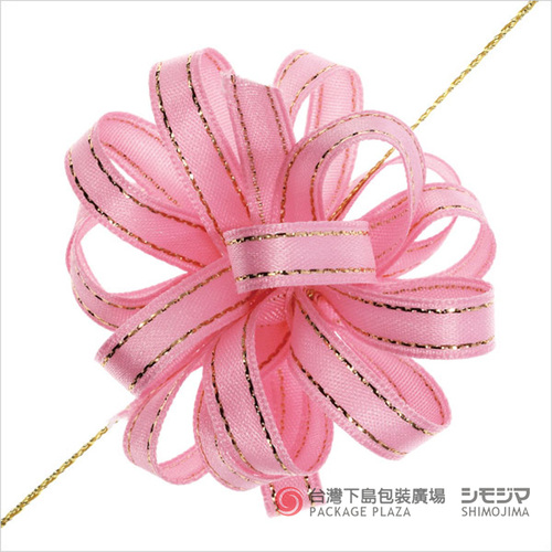 拉花緞帶／粉紅色  |商品介紹|禮物包裝|緞帶|拉花緞帶