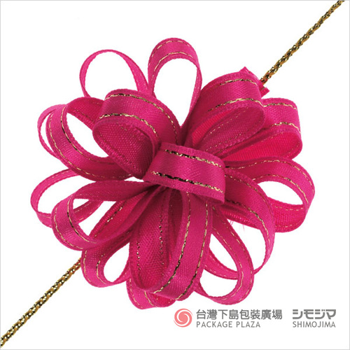 拉花緞帶／桃紅色  |商品介紹|禮物包裝|緞帶|拉花緞帶