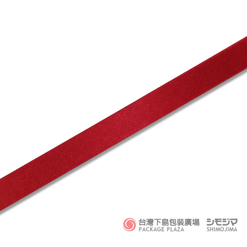 亮面緞帶／18mmX20m／正紅色  |商品介紹|禮物包裝|緞帶|素面緞帶