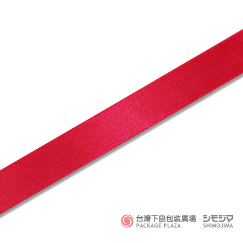 亮面緞帶／24mmX20m／紅色  |商品介紹|禮物包裝|緞帶|素面緞帶
