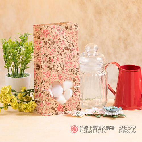 SS心型開窗角底袋/手繪POP/50入