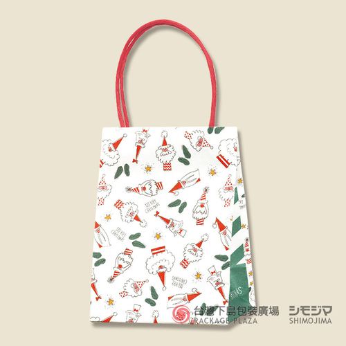 9-6方形小提袋/手繪聖誕老人/10入  |限定商品|季節主打新商品|聖誕節 9-6方形小提袋/手繪聖誕老人/10入  |限定商品|季節主打新商品|聖誕節
