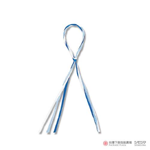 和紙緞帶) 3mm*30m / 藍白  |商品介紹|禮物包裝|緞帶|紙拉菲草