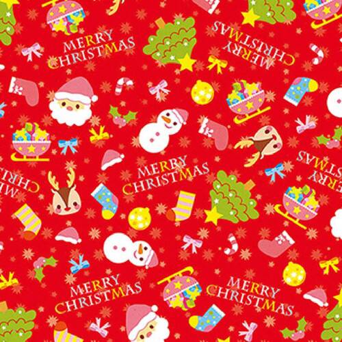 聖誕包裝紙 / BABY SANTA R / 50枚入  |商品介紹|禮物包裝|包裝紙