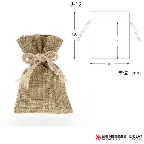 麻織風束口袋 ) 8-12 / 5枚  |商品介紹|箱、盒|塑膠模型盒