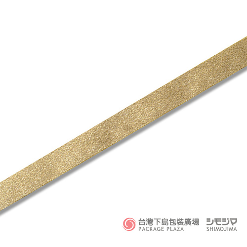 金屬亮面緞帶／18mmX20m／金色產品圖