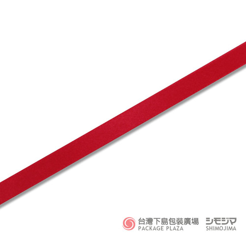 亮面緞帶／12mmX20m／紅色產品圖