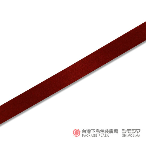 亮面緞帶／18mmX20m／酒紅色  |商品介紹|禮物包裝|緞帶|素面緞帶