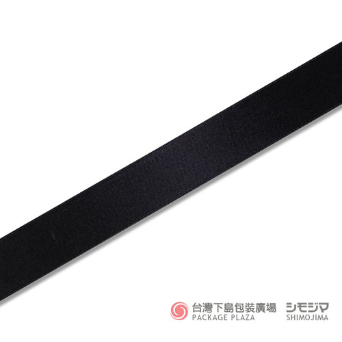 亮面緞帶／24mmX20m／黑色  |商品介紹|禮物包裝|緞帶|素面緞帶