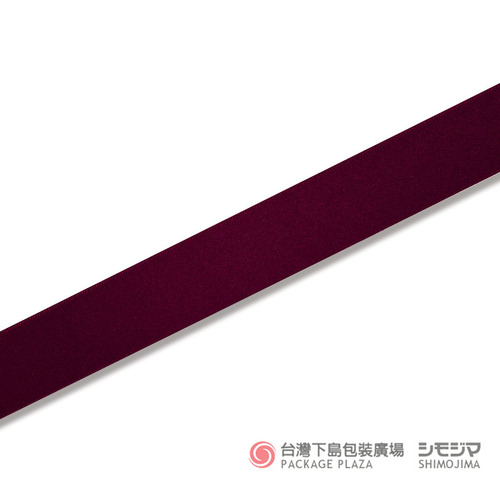亮面緞帶／24mmX20m／酒紅色  |商品介紹|禮物包裝|緞帶|素面緞帶