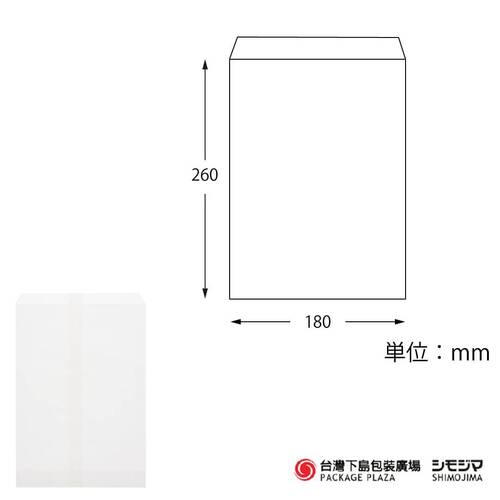 純白紙袋 No.2 / 500枚入產品圖