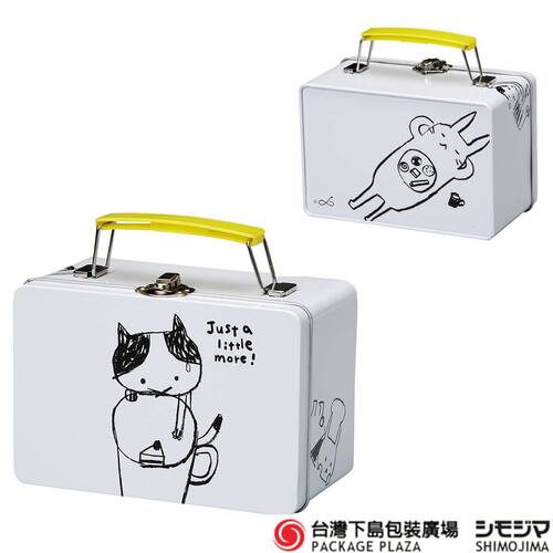 CA/ 提把鐵盒 / 白貓 / 130289  |限定商品|季節主打新商品|日本小物