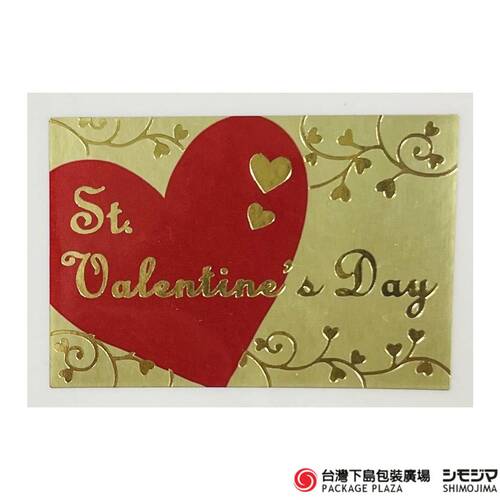 情人節貼紙／St.VALENTINES DAY愛心／24片  |商品介紹|禮物包裝|貼紙|節慶用