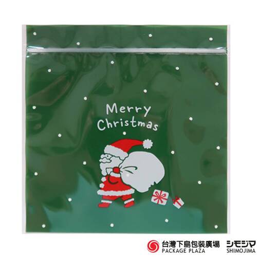 聖誕節夾鏈袋) XP069 / 綠 / 5入產品圖