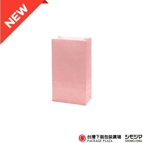 角底袋) K4 / 淺粉 / 50入 (網路限定)  |商品介紹|紙袋|角底袋|No.4系列