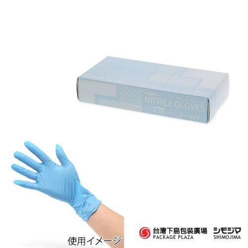 NBR 手套 藍 (M) 100枚  |商品介紹|特價商品