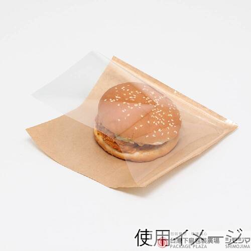 漢堡袋／18-18／ 單側透明／100入  |商品介紹|食品包裝用|漢堡/熱狗袋
