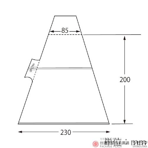 橫開式三明治袋/OPP/85/透明/100枚產品圖