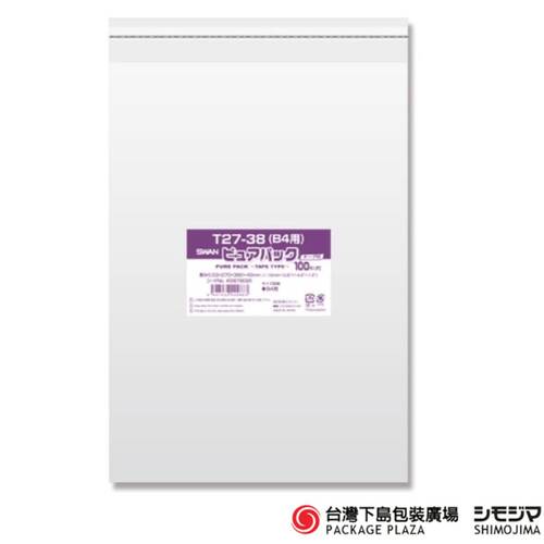 SWAN OPP袋/T27-38 (B4用)/100枚  |商品介紹|塑膠袋類|自黏式 SWAN OPP袋/T27-38 (B4用)/100枚  |商品介紹|塑膠袋類|自黏式