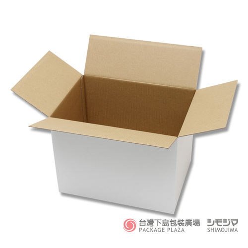 白色瓦楞紙箱／A4用-230／20入  |商品介紹|捆包用品|白色瓦楞紙箱