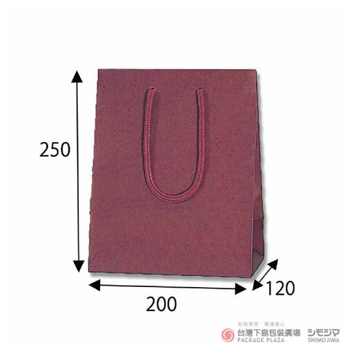 Plain 20-12 紙袋／暗紅／10入  |商品介紹|紙袋|高質感紙袋|Plain系列