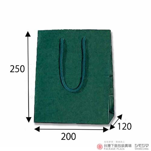 Plain 20-12 紙袋／深綠／10入  |商品介紹|紙袋|高質感紙袋|Plain系列