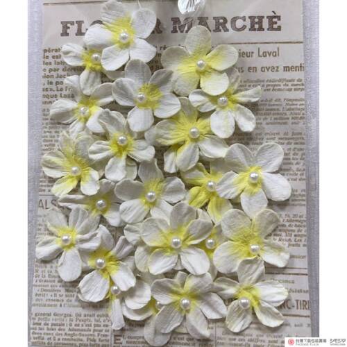 立體花形貼/H-PIPaper Ornament Pearlpetal WH  |商品介紹|特價商品 立體花形貼/H-PIPaper Ornament Pearlpetal WH  |商品介紹|特價商品