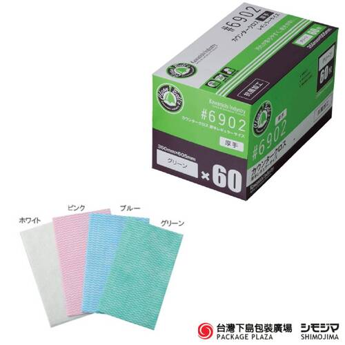 不織布免洗抹布 (綠色) 厚 / 60入  |商品介紹|特價商品