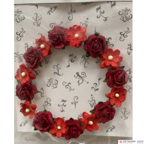 紙造花/Paper Flower Parts Ring L Red  |商品介紹|特價商品 紙造花/Paper Flower Parts Ring L Red  |商品介紹|特價商品
