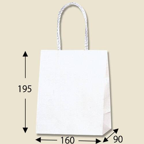 smooth 16-09 紙袋／白色／25入