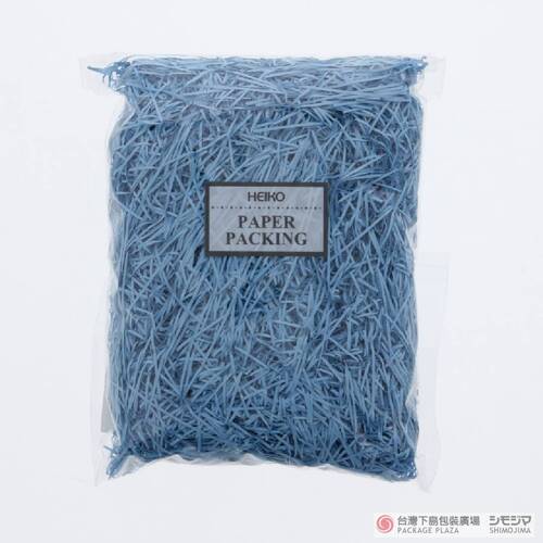 包裝紙絲／40g／blue  |商品介紹|捆包用品|紙絲