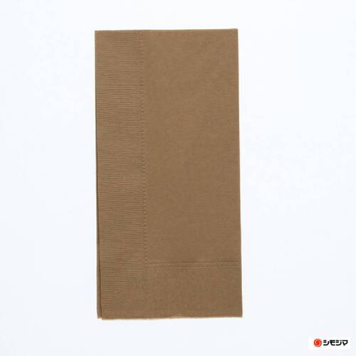ORI / 長餐紙巾/ 駝色 / 50枚  |商品介紹|食品包裝用|紙巾&蕾絲紙墊