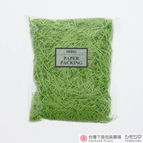 包裝紙絲／40g／綠色  |商品介紹|捆包用品|紙絲