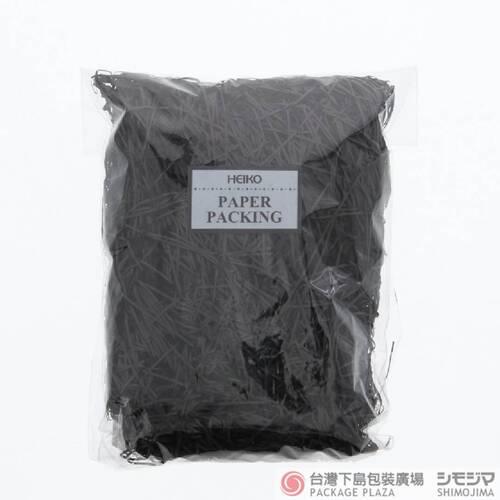 包裝紙絲／40g／黒  |商品介紹|捆包用品|紙絲