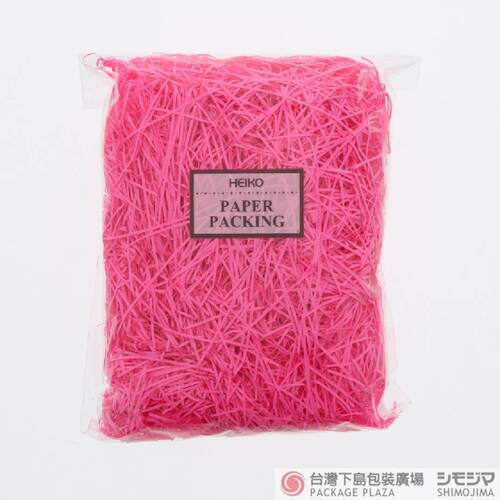包裝紙絲／40g／粉紅  |商品介紹|捆包用品|紙絲