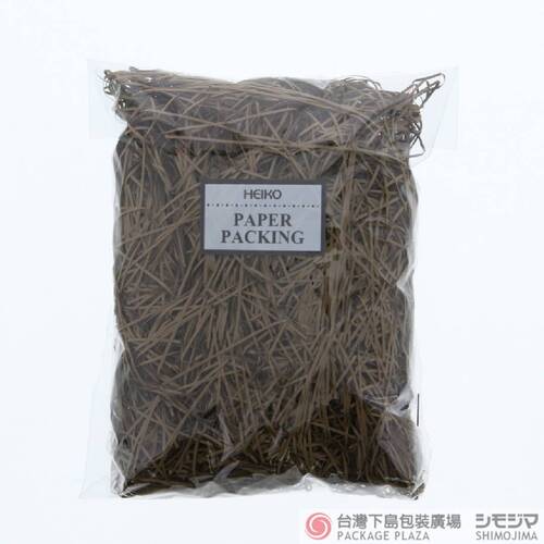 包裝紙絲／40g／深棕  |商品介紹|捆包用品|紙絲