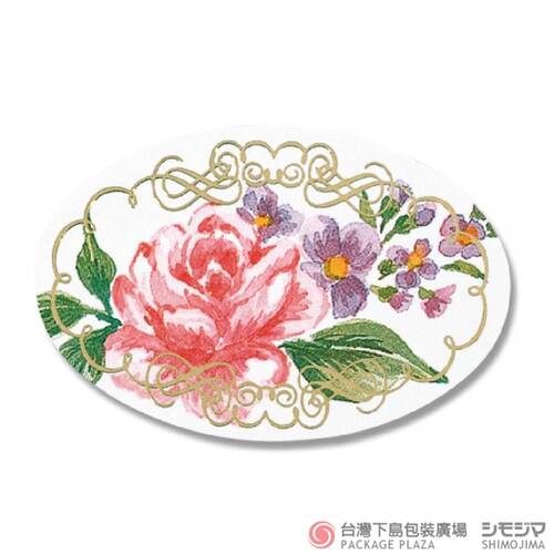 貼紙) LADY ROSE 40片  |商品介紹|禮物包裝|貼紙|祝福系列