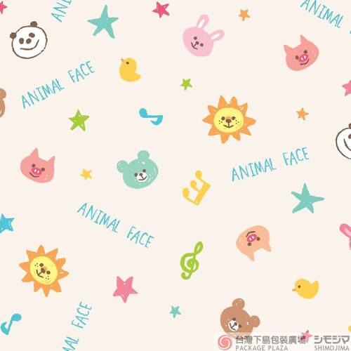 包裝紙/動物派對/50入  |商品介紹|禮物包裝|包裝紙 包裝紙/動物派對/50入  |商品介紹|禮物包裝|包裝紙
