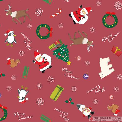 X/ 聖誕包裝紙 半才 Lively Christmas / 50枚  |限定商品|季節主打新商品|聖誕節 X/ 聖誕包裝紙 半才 Lively Christmas / 50枚  |限定商品|季節主打新商品|聖誕節