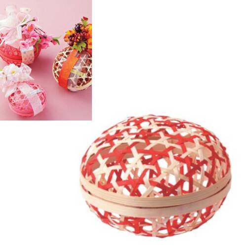 零/神/六眼竹籃/圓/紅白/13cm  |商品介紹|食品包裝用|點心食品紙盒 零/神/六眼竹籃/圓/紅白/13cm  |商品介紹|食品包裝用|點心食品紙盒