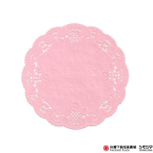 蕾絲紙墊 / NO.6 / 圓 / 粉紅 / 120枚產品圖