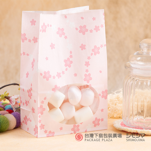 S1F開窗角底袋/舞櫻/50入  |商品介紹|食品包裝用|開窗角底袋 S1F開窗角底袋/舞櫻/50入  |商品介紹|食品包裝用|開窗角底袋