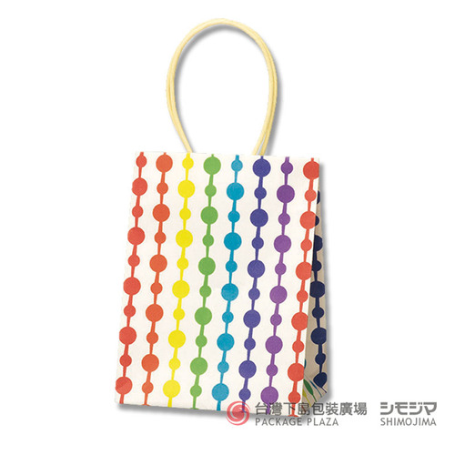 9-6方形小提袋/彩虹點點/10入  |商品介紹|紙袋|精緻小提袋|方形9x6公分 9-6方形小提袋/彩虹點點/10入  |商品介紹|紙袋|精緻小提袋|方形9x6公分
