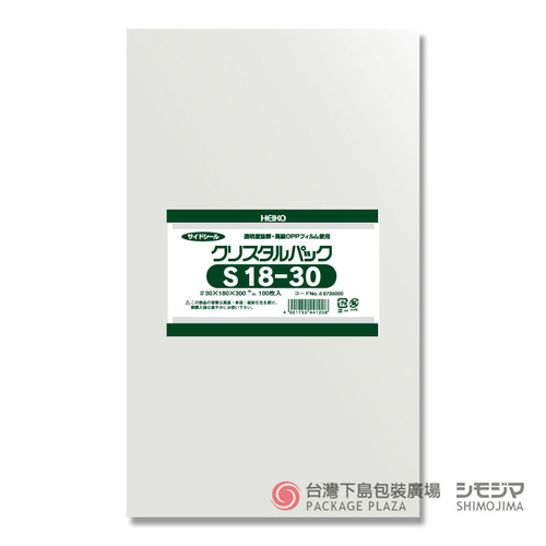 OPP袋/S18-30/100入  |商品介紹|塑膠袋類|透明OPP袋 OPP袋/S18-30/100入  |商品介紹|塑膠袋類|透明OPP袋