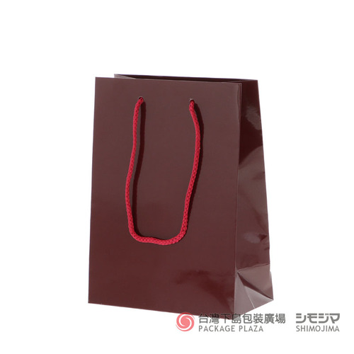 T-3 亮面紙袋／酒紅色／10入  |商品介紹|紙袋|高質感紙袋|T系列