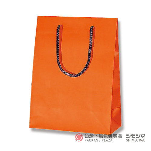 T-3 霧面紙袋／桔色／10入  |商品介紹|紙袋|高質感紙袋|T系列