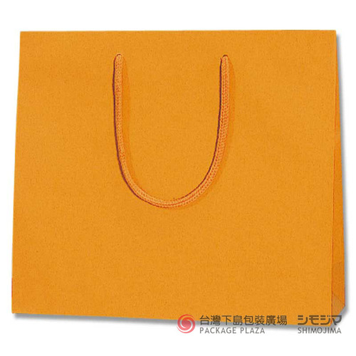 Plain 3才 紙袋／柑橘色／10入  |商品介紹|紙袋|高質感紙袋|Plain系列