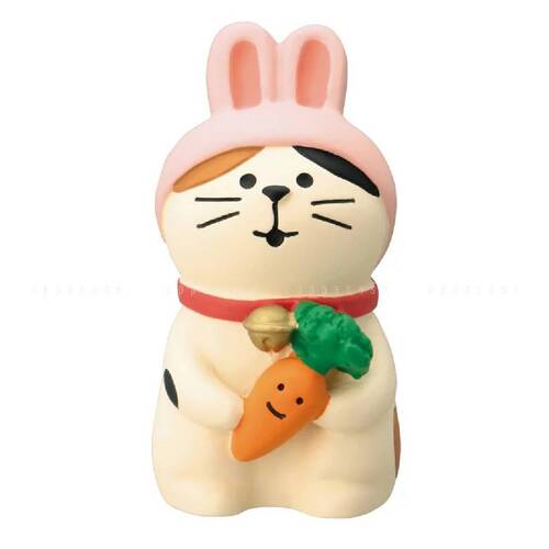 DE/貓兔擺飾/ZSG-86627G  |限定商品|季節主打新商品|日本小物 DE/貓兔擺飾/ZSG-86627G  |限定商品|季節主打新商品|日本小物