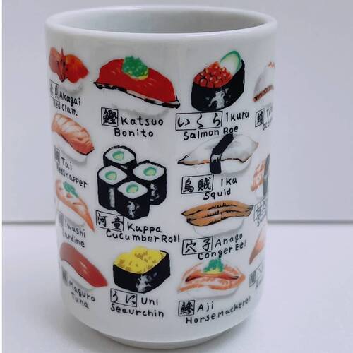 湯吞杯/46234258/英文寿司  |限定商品|季節主打新商品|和風器皿 湯吞杯/46234258/英文寿司  |限定商品|季節主打新商品|和風器皿