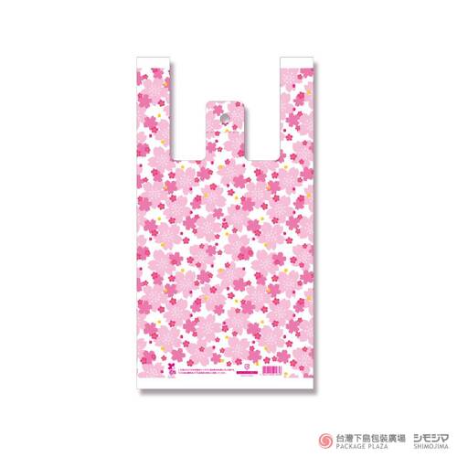 減碳櫻花背心袋 M / 100枚  |商品介紹|塑膠袋類|花草系列 減碳櫻花背心袋 M / 100枚  |商品介紹|塑膠袋類|花草系列